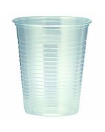 50 gobelets en plastique transparents – 20 cl