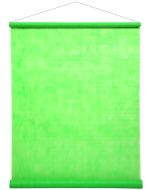 Tenture de salle fluo - vert