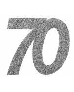 6 confettis anniversaire - 70 ans