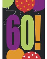 8 invitations 60 ans