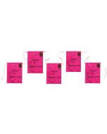 Banderole fanions Joyeux anniversaire - fuchsia