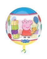 Ballon Peppa Pig transparent 38 x 40