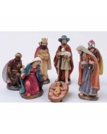 7 figurines de crèche - 15 cm