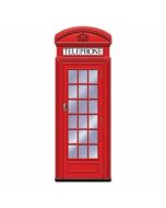 Décor cabine téléphonique anglaise
