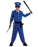 Déguisement enfant policier - bleu