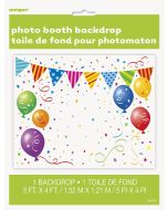 Décor anniversaire pour photobooth