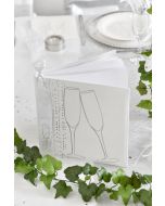 Ruban Champagne argent