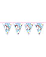 Guirlande fanions anniversaire licorne