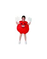 Déguisement enfant bonbon rouge - 7/9 ans