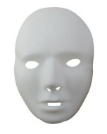 Masque adulte blanc - Taille 2
