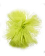 pompon tulle anis