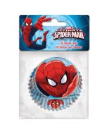 60 Caissettes à cupcakes Spiderman