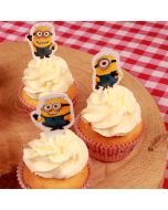 24 Décorations à cupcakes Minions