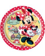 Lot 8 assiettes anniversaire Minnie Café