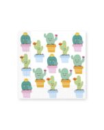 serviettes cactus