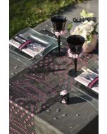 Chemin de table Glamour - noir