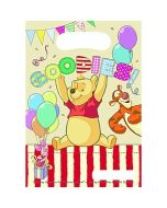 Sacs de fête "Winnie Alphabet"  x 6 - Disney