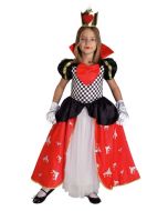 Déguisement fille reine de coeur - 6 ans