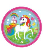 8 Assiettes licorne