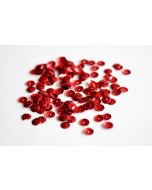 Paillettes Sequins rouges 6 mm