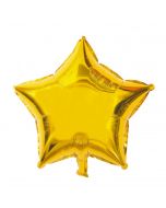 Ballon hélium étoile - or - 48 cm x 45 cm