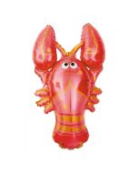 Ballon hélium homard kawai  55cm x 94cm