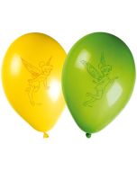 Lot de 8 ballons anniversaire « Clochette et ses amies »