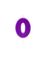 Bougie n°0 violet
