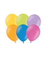 100 ballons métallisé 12 cm – couleurs variées