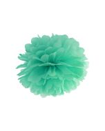 Pompon de papier buvard menthe - 35 cm