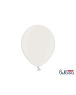 50 ballons 27 cm – blanc métallisé