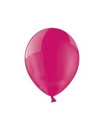 100 ballons 12 cm – cristal fuchsia