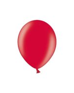 100 ballons 12 cm – rouge métallisé