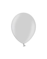 100 ballons 12 cm – argent métallisé