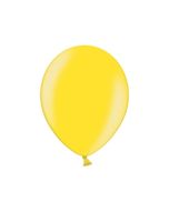 100 ballons 12 cm – jaune citron métallisé