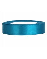 Ruban satin double face 12 mm - turquoise