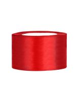 Ruban satin 38 mm - rouge