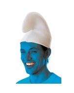 Bonnet lutin bleu adulte - blanc