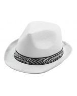 Borsalino polyester blanc