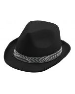 Borsalino polyester noir