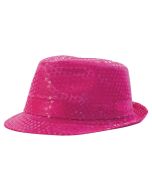 borsalino sequins rose neon