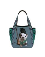 Sac cabas Teo Jasmin Punk - shadow vert