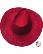 Chapeau Cow Boy Texas - rouge