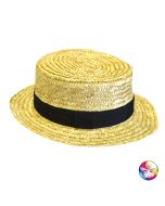 Chapeau Canotier luxe