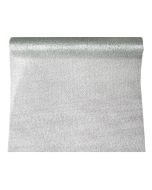 Chemin de table tulle lurex - argent