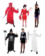 Costume adulte halloween - 6 modèles - Taille unique