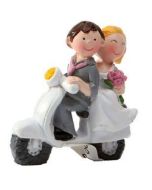 couple de mariés vespa 5cm