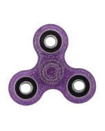 Hand spinner pailleté violet