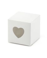Boîtes dragées carrées coeur - 2