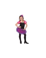 Costume fille sorcière lilas - Taille 4/6 ans